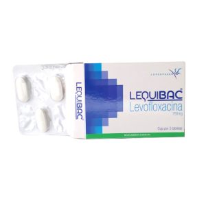 Laquibac - Levofloxacina 750 mg Caja x 5 Tab