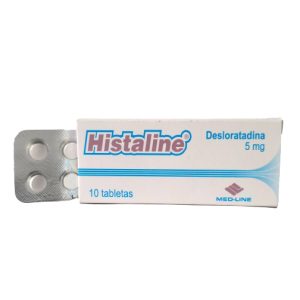 Histaline - Desloratadina 5 mg. Caja x 10 Tab.