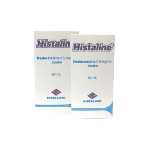 Histaline Jarabe - Desloratadina Jarabe 0.5% Frasco x 60 ml.