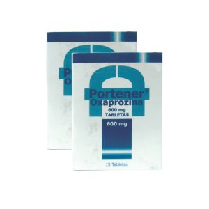 Portener - Oxaprozina 600 mg. Caja x 15 Tab.