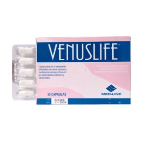 Venuslife 250mg - Castaño de Indias Caja x 30 Cápsulas