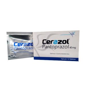 Cerazol - Pantoprazol 40 mg Caja x 14 Tab.