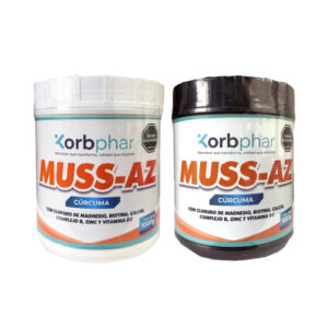 Muss - AZ Cúrcuma, Magnesio Zinc Calcio Tarro x 1.000g