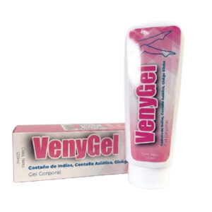 Venygel - Castaño de indias, centella Asiática, ginko biloba. Gel Corporal. Tubo 120 ml